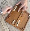 تصویر  پک هدیه مردانه چرمی قهوه ای
