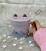 تصویر  باکس هدیه عیدی دخترانه تم بنفش